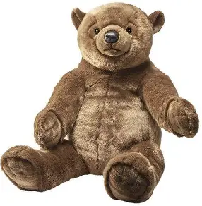 Ourson en Peluche CARAMEL - ANIMA - 100 cm