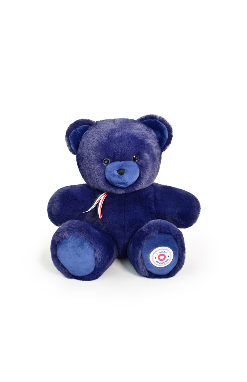 L'OURS FRANCAIS 35 CM MARINE