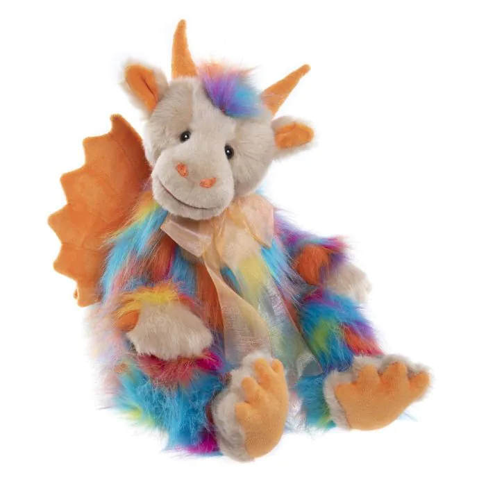 Dragon en Peluche RAINBOWS END - CHARLIE BEARS