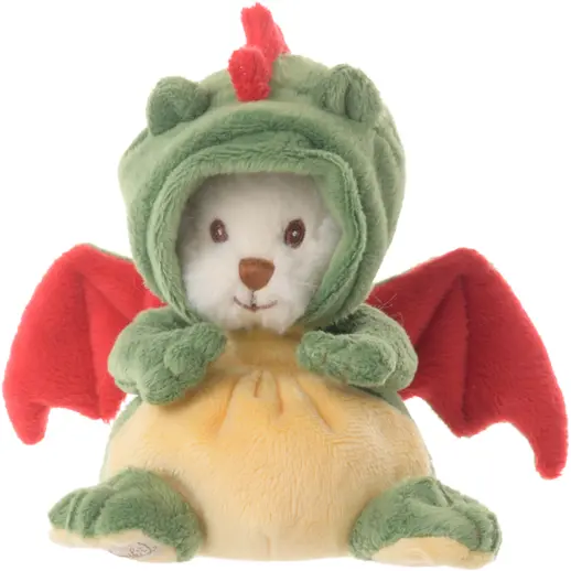 ZIGGY OURSON A CAPUCHE  EN PELUCHE  BUKOWSKI DRAGON