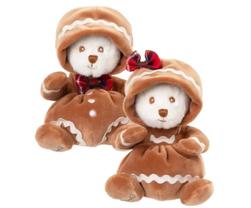 ZIGGY OURSON A CAPUCHE  EN PELUCHE  BUKOWSKI GINGERBRED FILLE