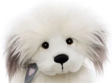 CHIEN en Peluche OLD FAITHFUL - Charlie Bears - Collection Our Journey so Far 2025 – Image 2