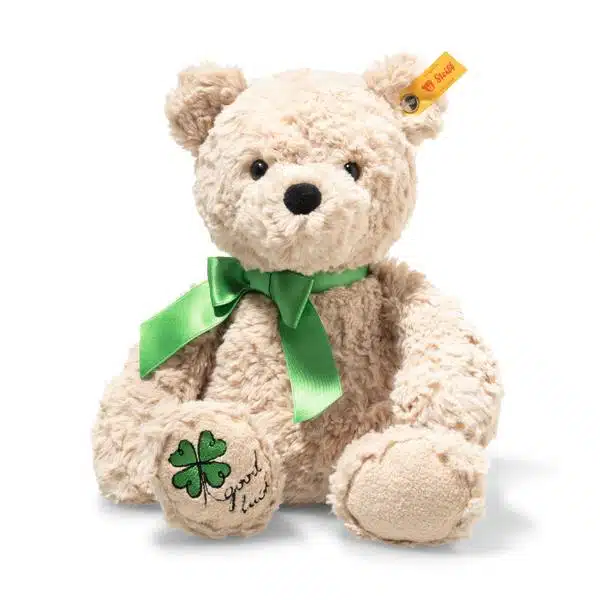 PELUCHE OURS JIMMY BONNE CHANCE 30CM