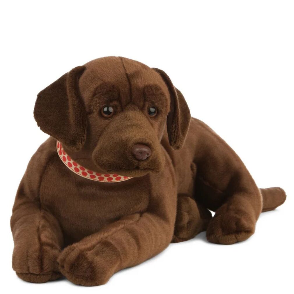 CHIEN LABRADOR PELUCHE LIVING NATURE 60 CM