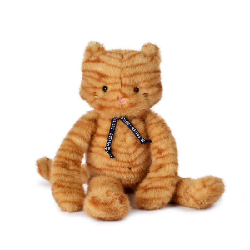 CHAT Maloe  Rooxy peluche made in France  - MAILOU Tradition - 37 CM