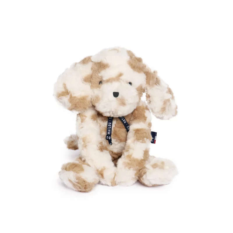 CHIEN CHARLIE en peluche made in France  - MAILOU Tradition - 37 CM